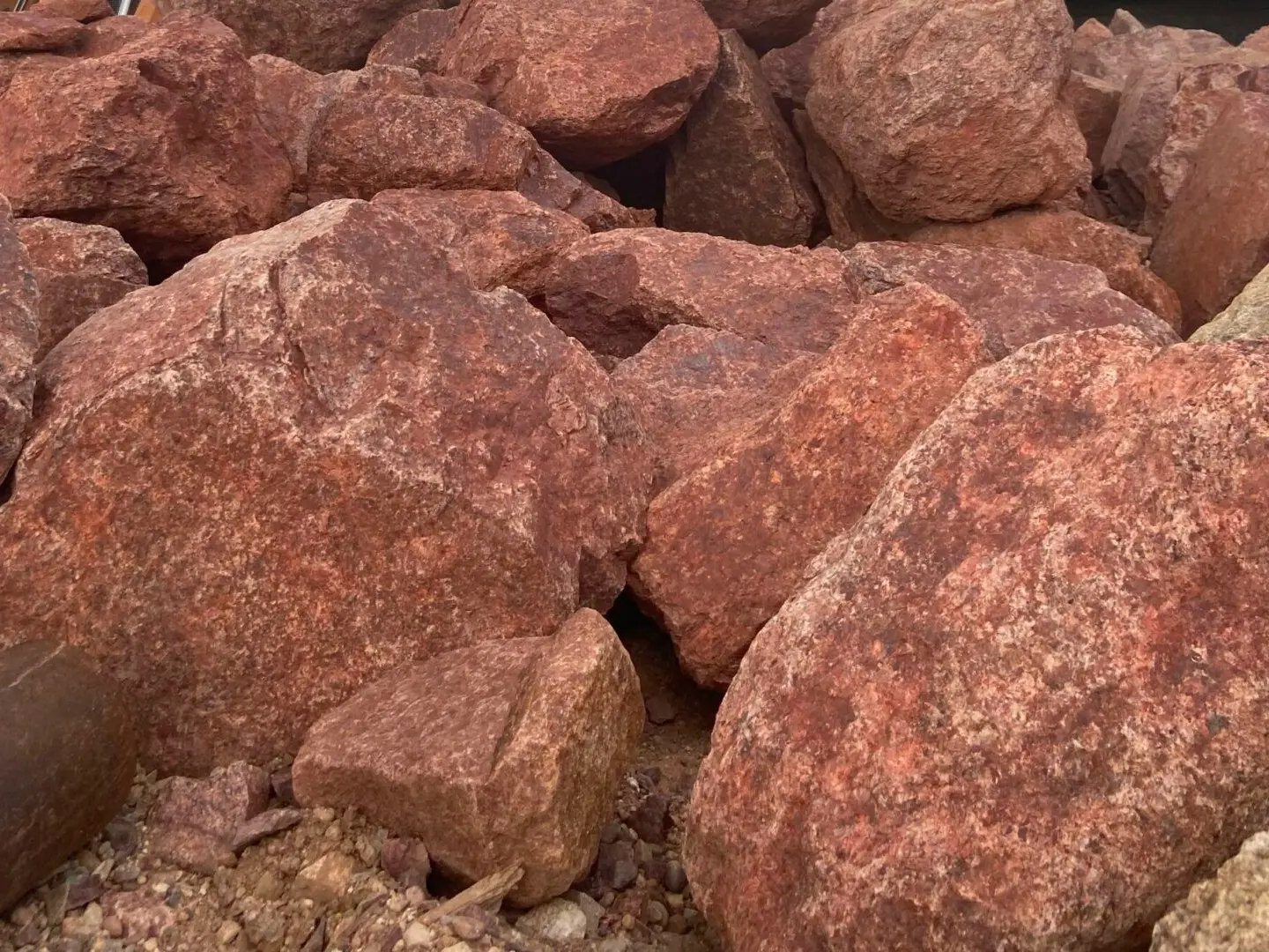 Red Boulders